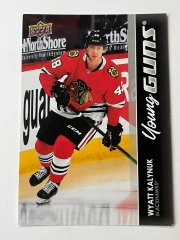 2021-22 Upper Deck Series 1 Young Guns Jumbo Oversize RC #213 Wyatt Kalynuk (minor corner damage)